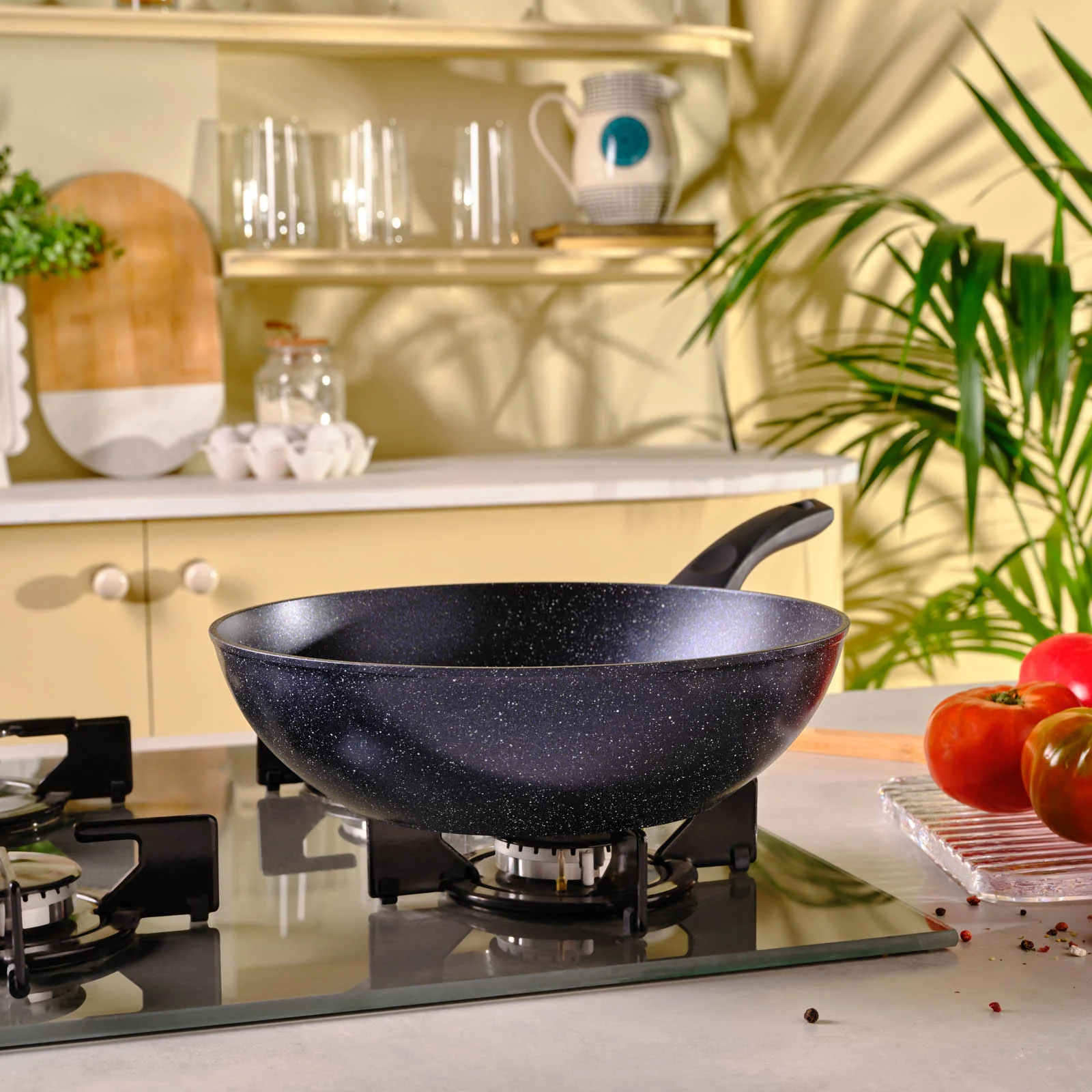 Karaca Aqua Granit Wok 28 cm