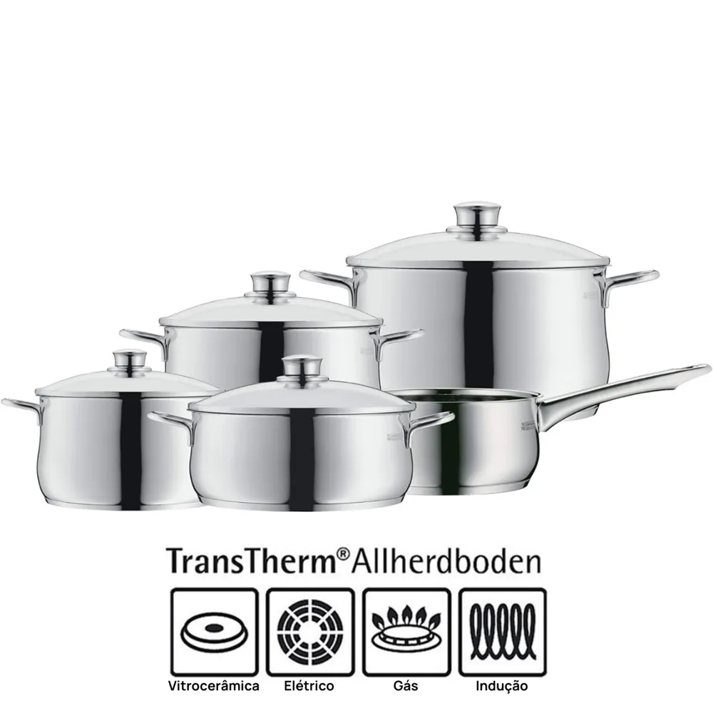 WMF Diadem 5-Piece Induction Cookware Set