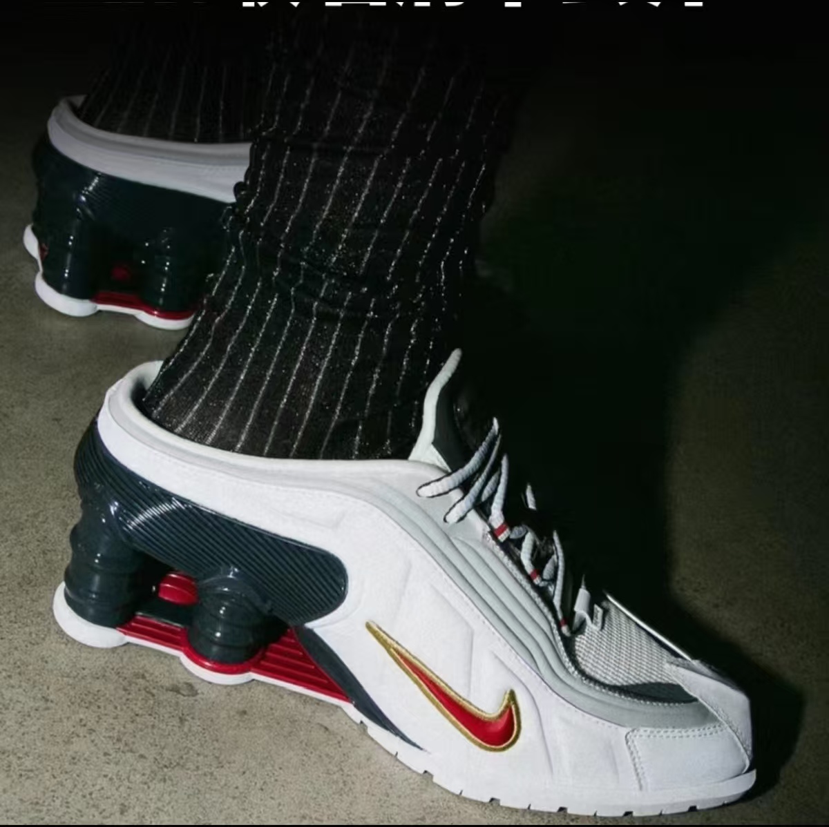 Martine Rose x Nike Shox MR4 Mule