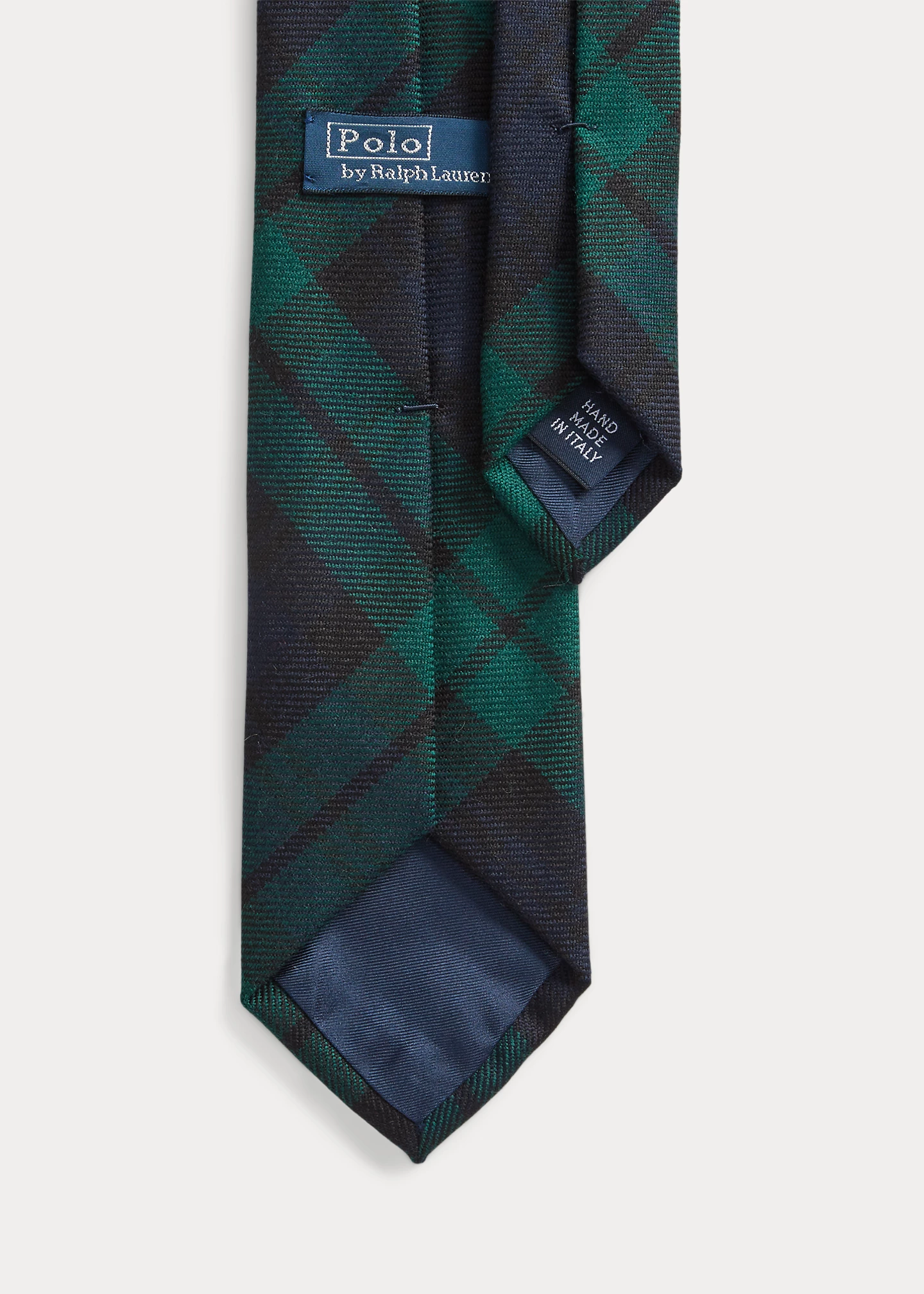 Plaid Silk Tie