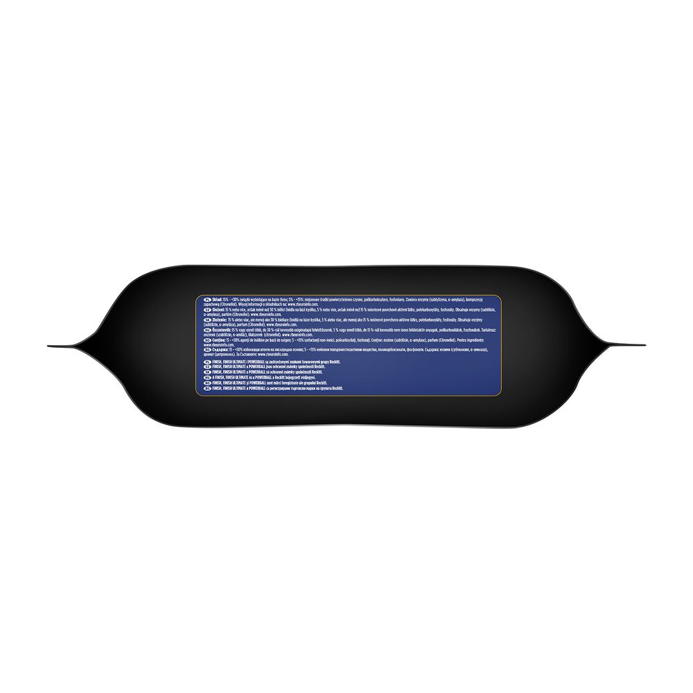 FINISH Kapsułki do zmywarki Finish Ultimate Plus Lemon, 72 sztuki