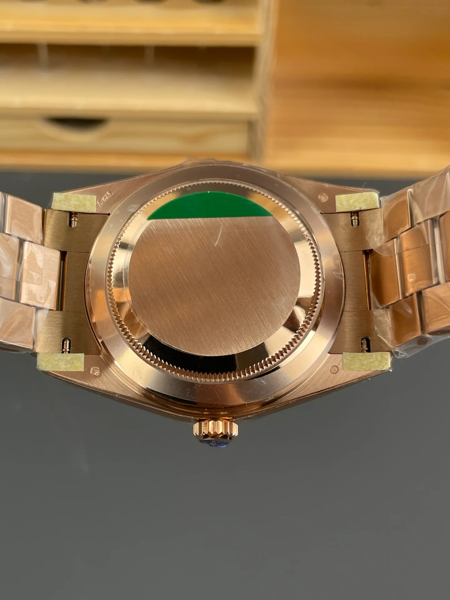 Day-Date Rose Gold Champagne Roman Dial