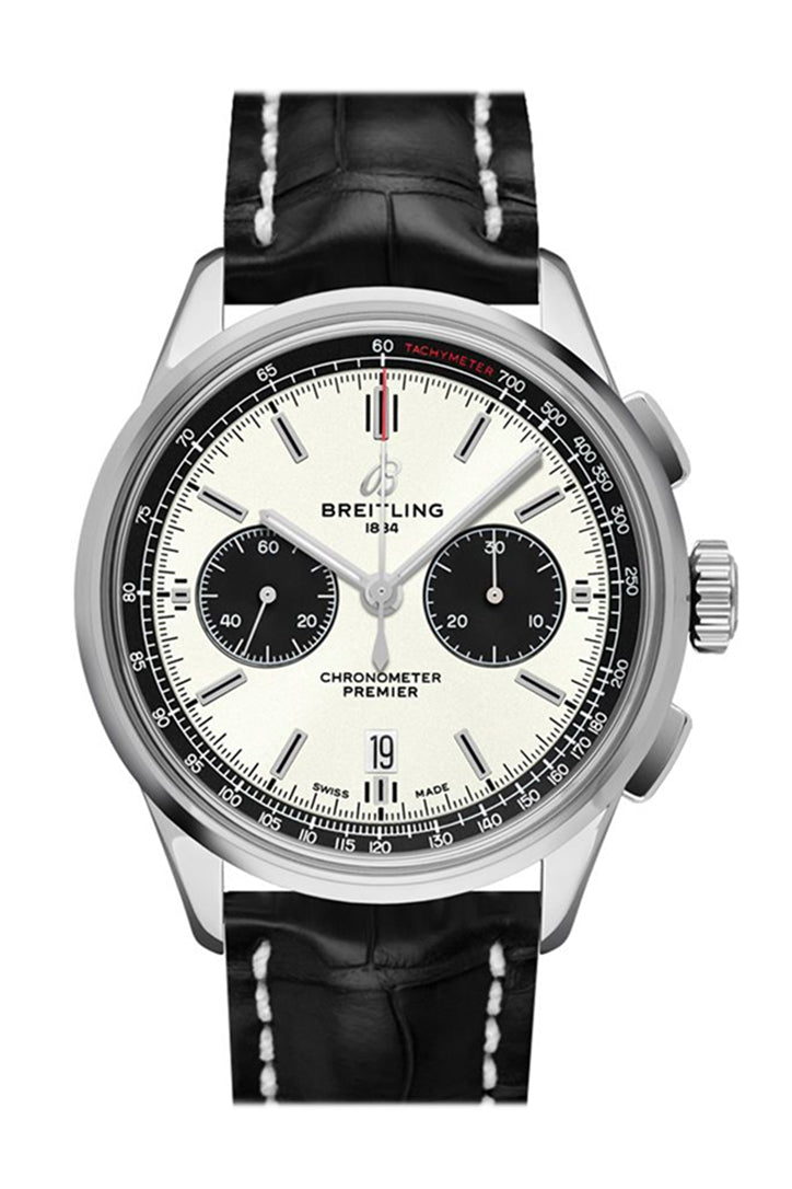 [2026 Mirror Grade]【Father's Day event coming】Breitling Premier B01 Chronogragh 42mm BLACK CROC AB0118221 G1P1