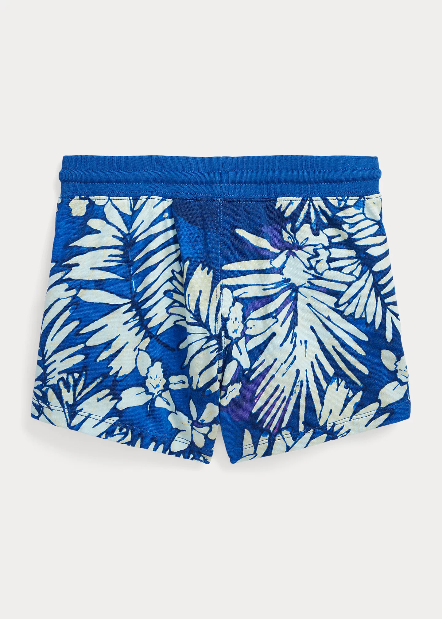 Tropical-Print Spa Terry Short