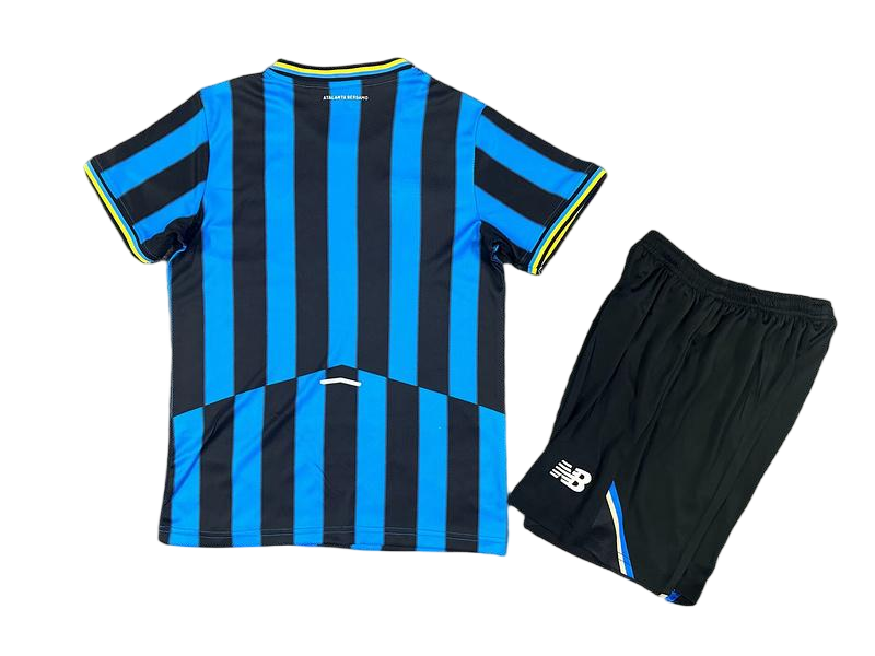 Atalanta BC Soccer Jersey Home Kids Kit Jersey+Shorts 2025/26