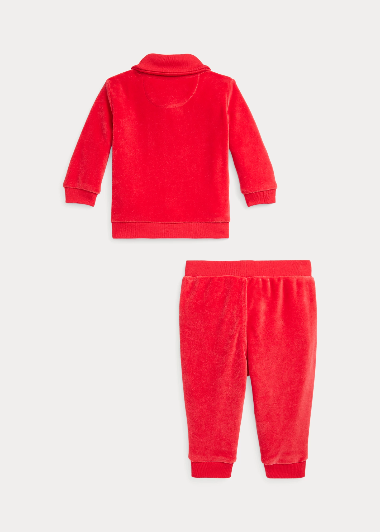 Velour Pullover & Pant Set