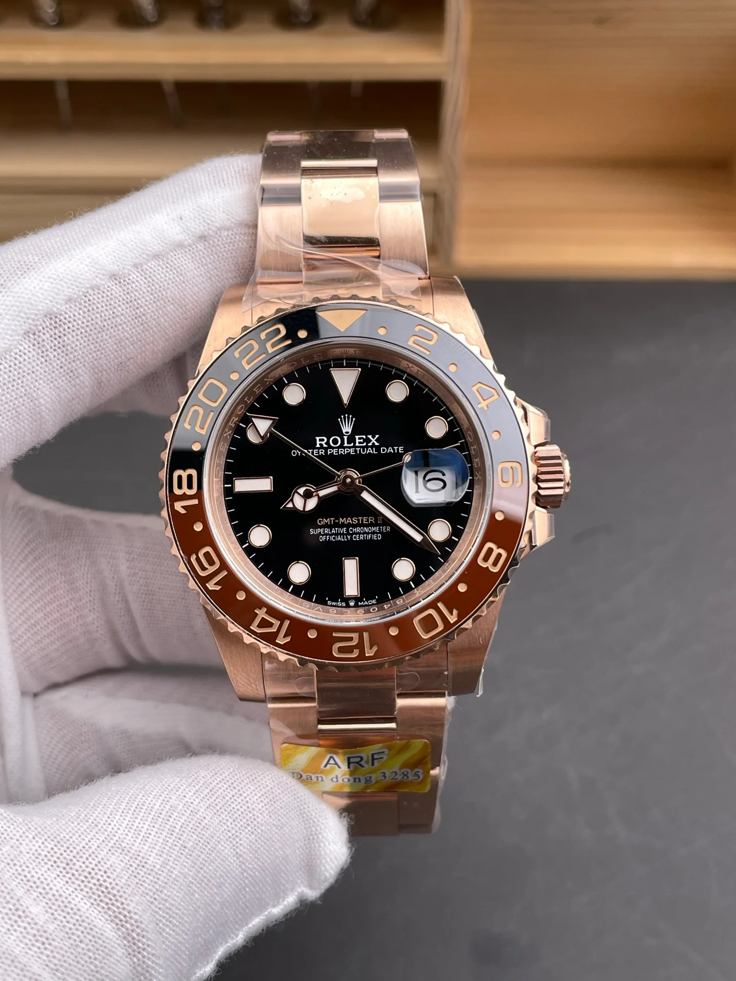 GMT Rootbeer Bezel