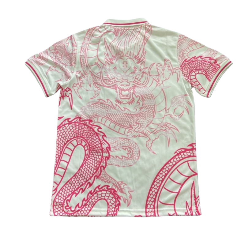 25-26 Real Madrid Pink Dragon Special Edition Football Shirt Fan version