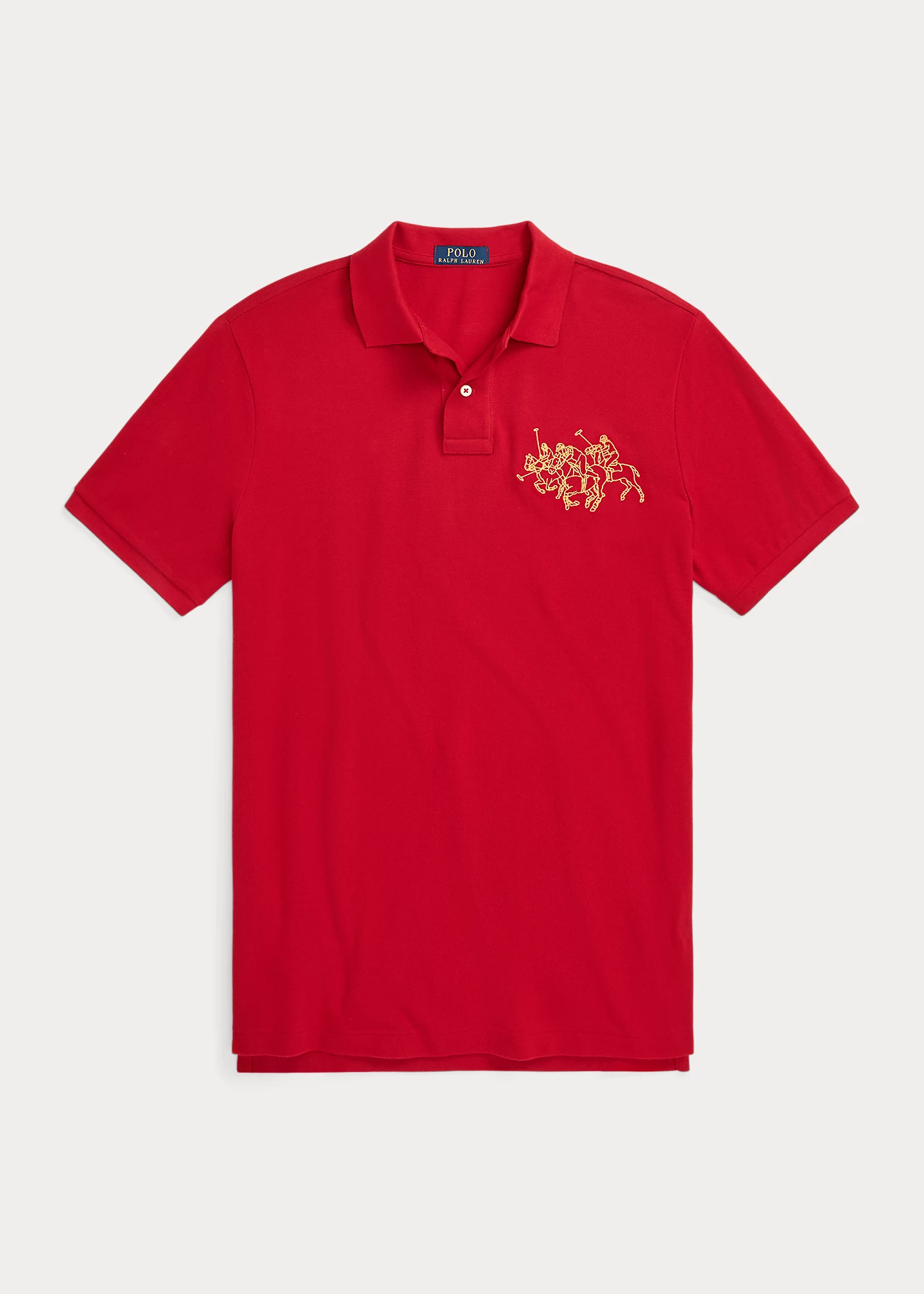 Lunar New Year Triple-Pony Polo Shirt