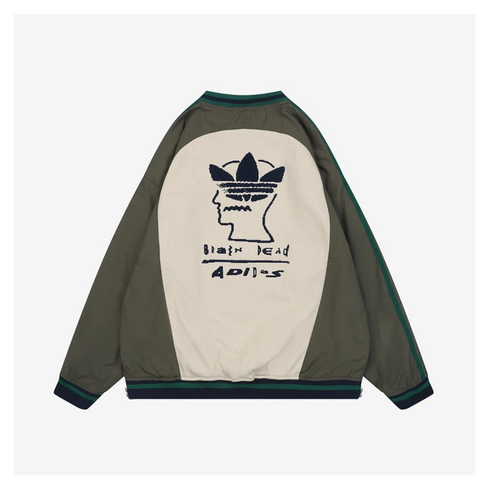 Adidas × Brain Dead V-Neck Sweatshirt