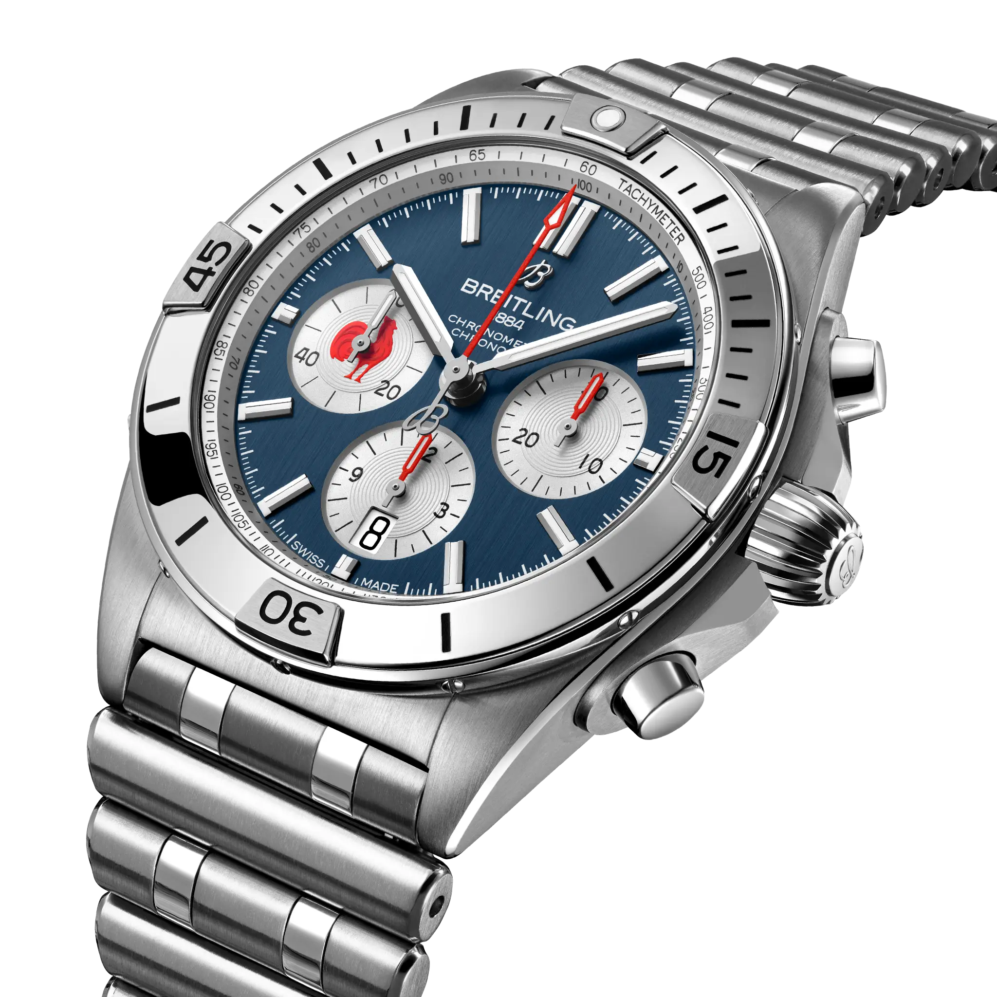 [2026 Mirror Grade]Breitling Chronomat B01 42 Six Nations France AB0134A81C1A1