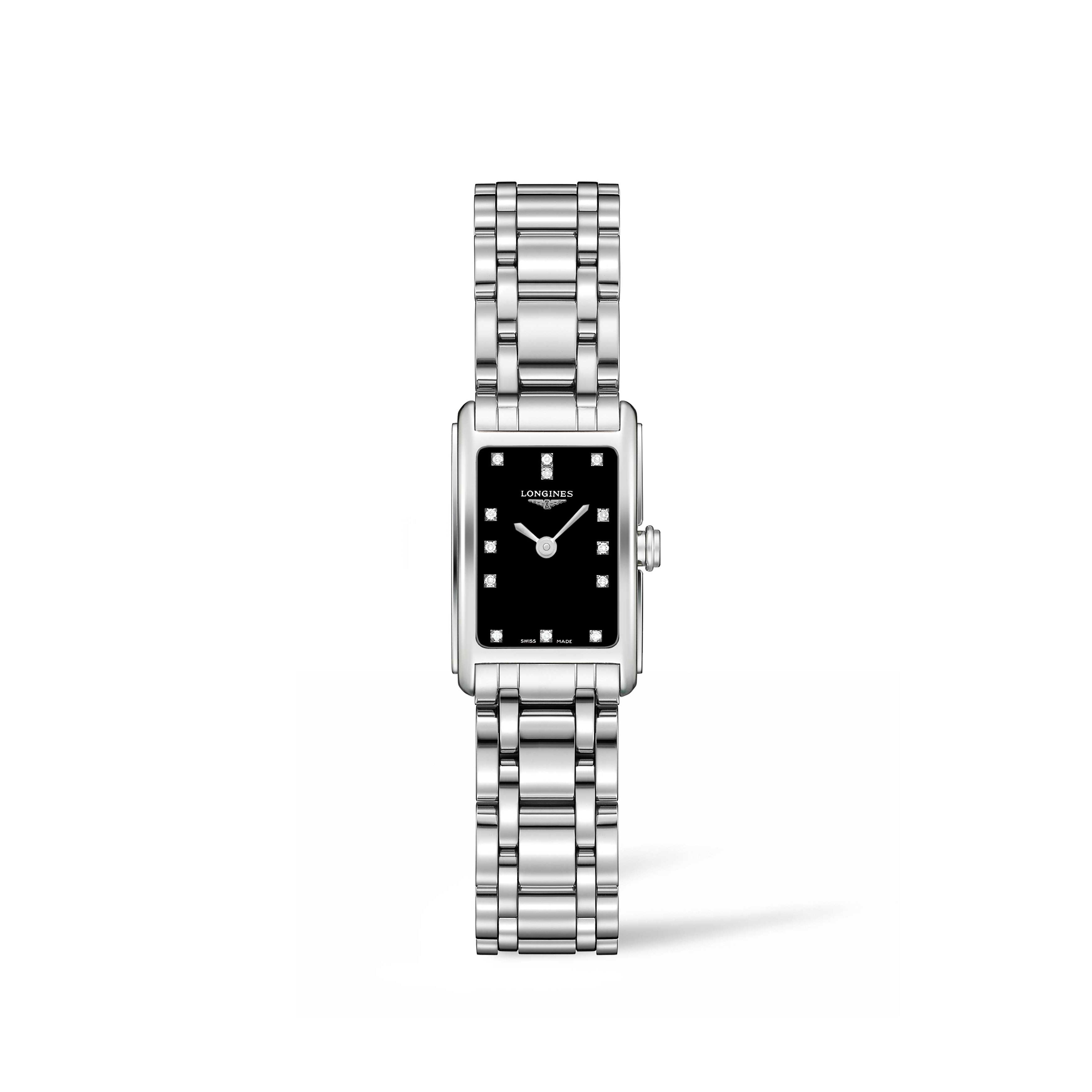 [2026 Mirror Grade]Longines Women's L5.258.4.57.6 DolceVita Diamond Stainless Steel Watch