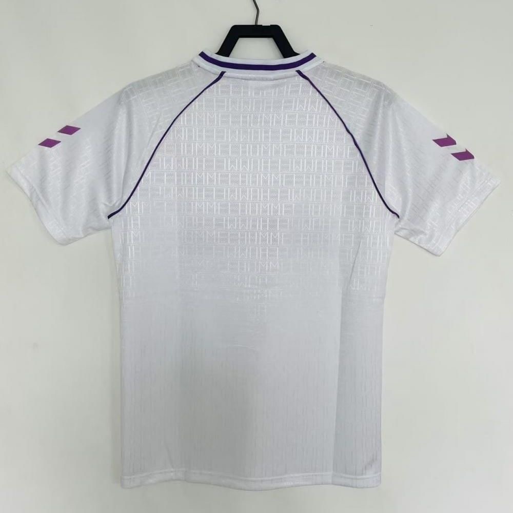 Real Madrid Retro Jersey Home Custom Soccer Shirt 1990-92
