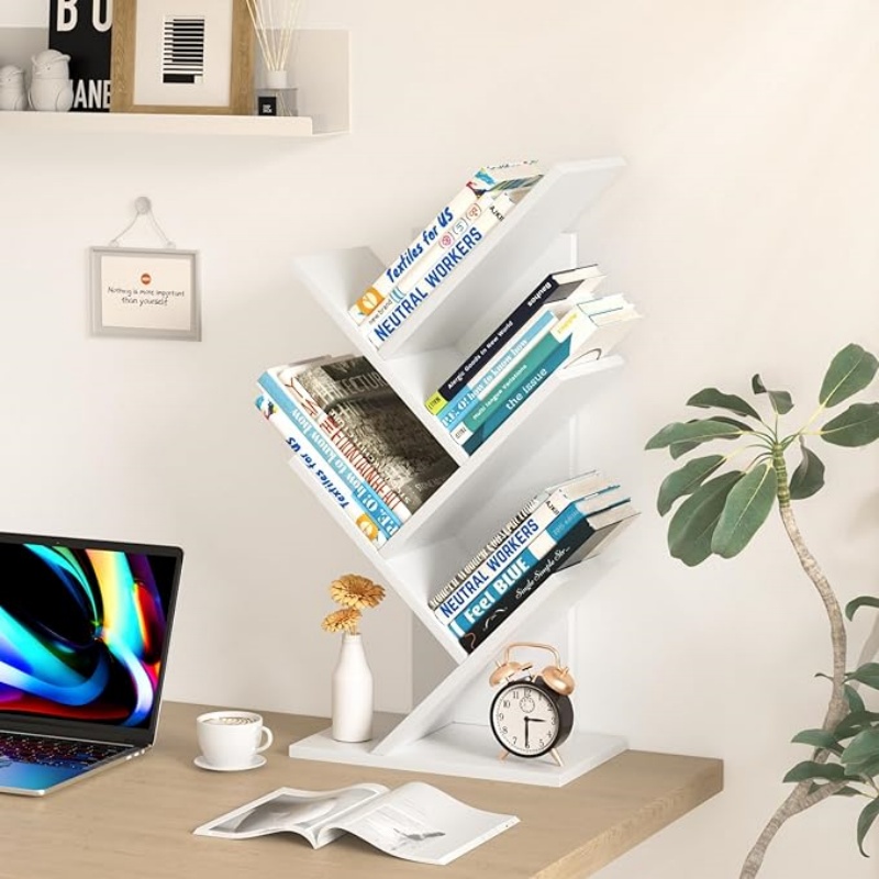5 Tier Tree Book Shelf