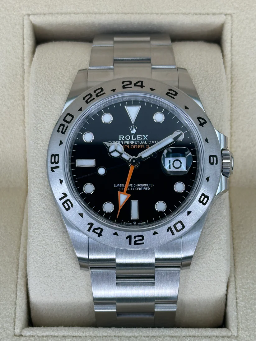 [2026 Mirror Grade]Rolex Explorer II 226570 Black 42mm Men’s Watch