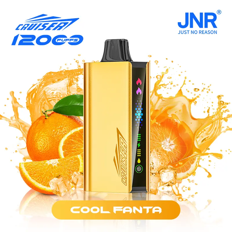 JNR Cruiser Gold Disposable Vape - 12,000 Puffs