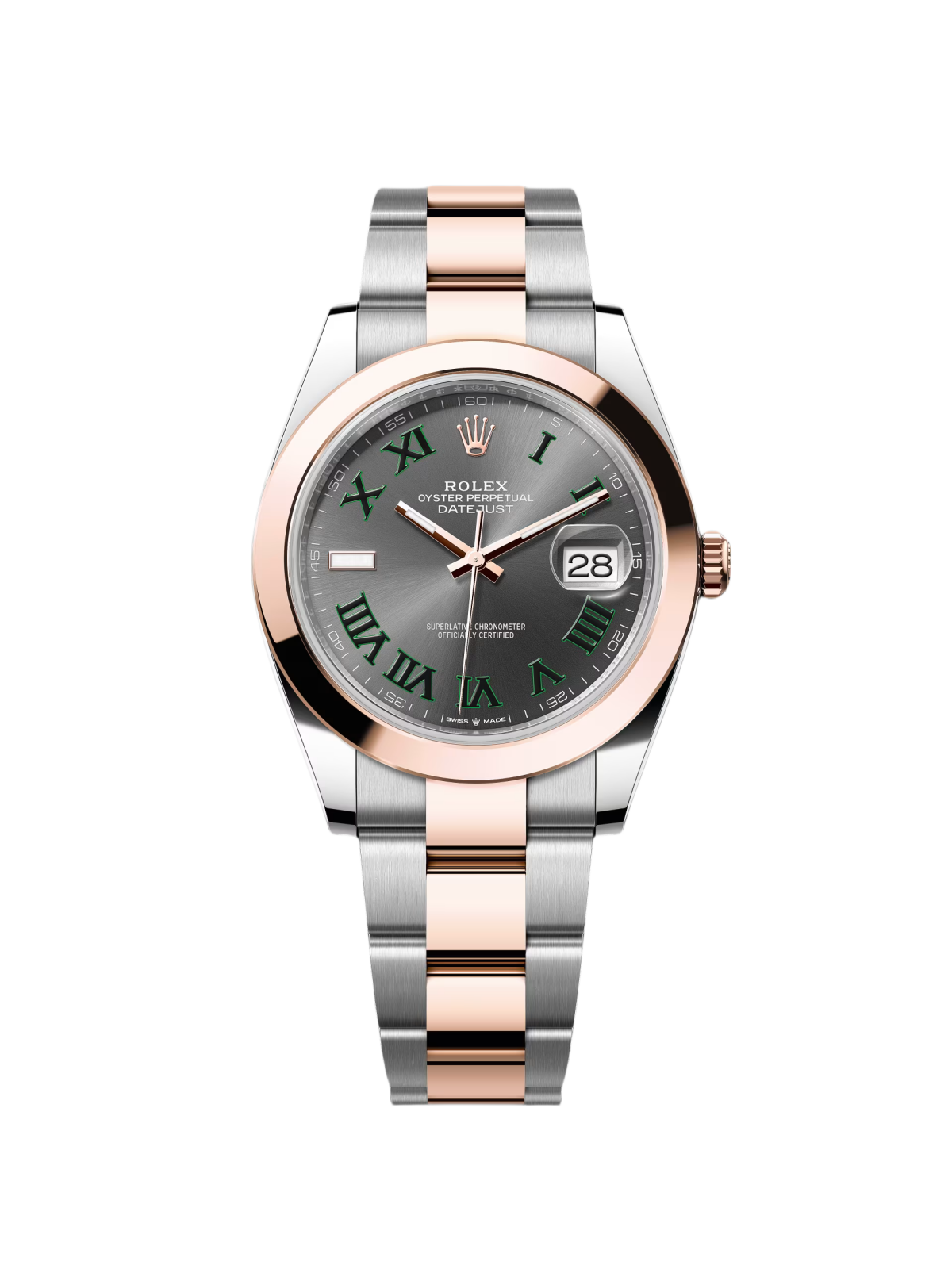 [2026 Mirror Grade]RLX Datejust 41mm 126301 Sundust Slate Roman Dial Oyster Bracelet