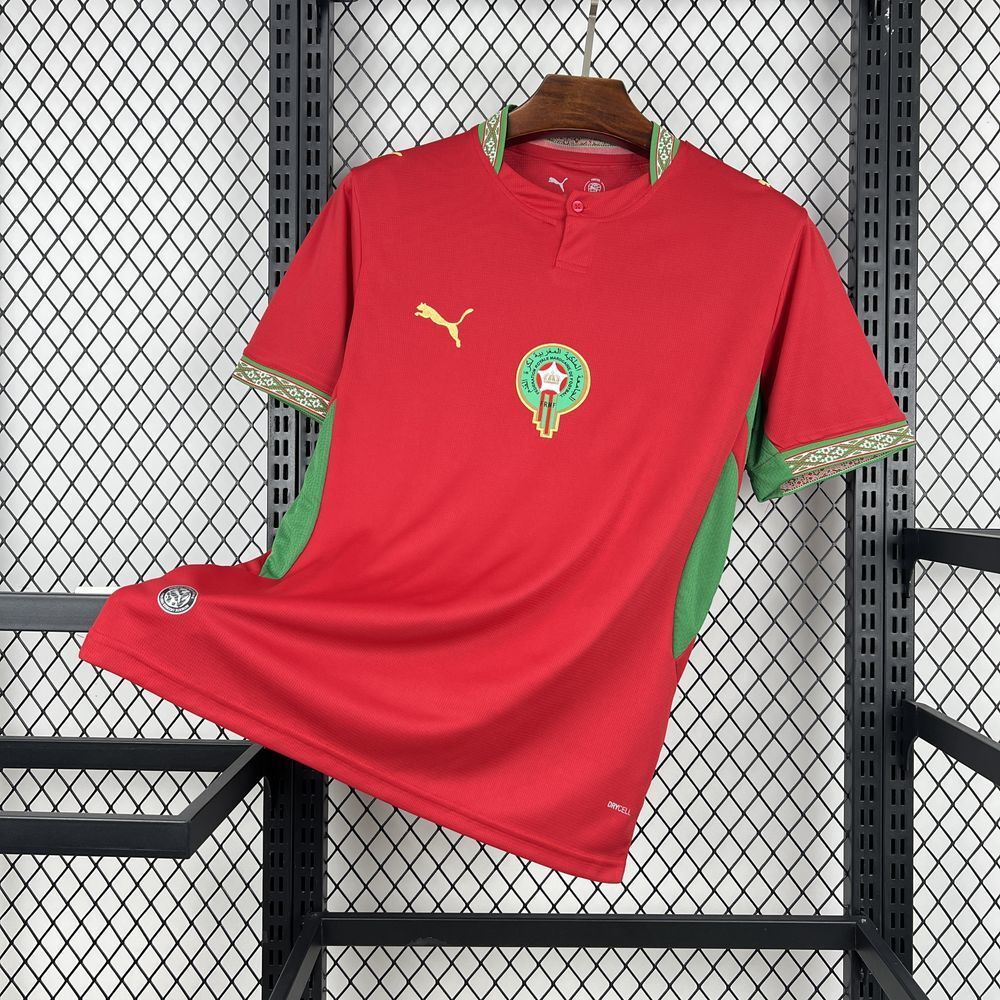 Morocco Soccer Jersey Home Custom Shirt 2026-27 World Cup