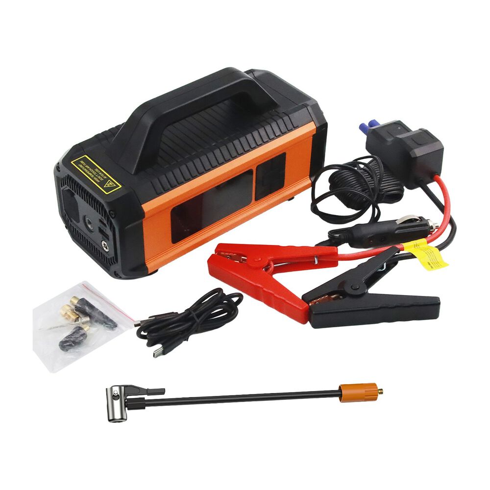 PCMOS Jump starter 2 w 1 PCMOS Y-QB05, 10000 mAh, z kompresorem