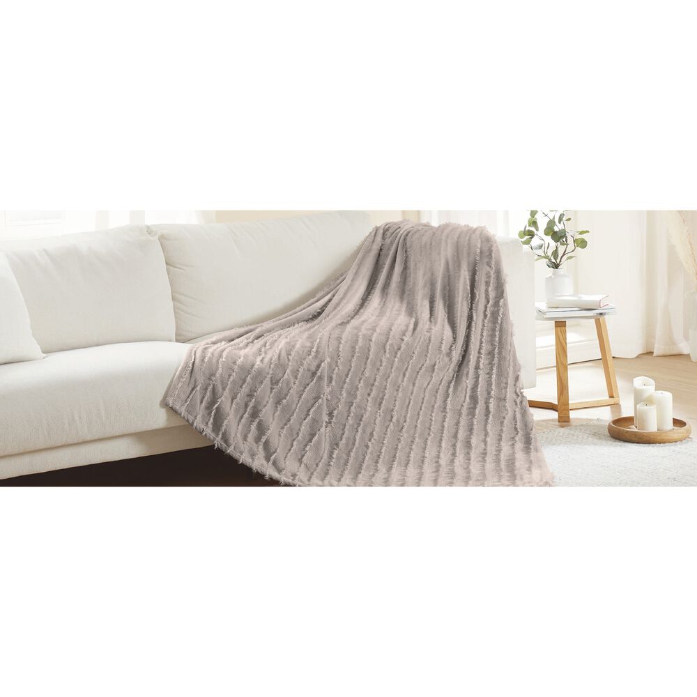 SMUKEE Koc dekoracyjny 150 x 200 cm Smukee Home, szary