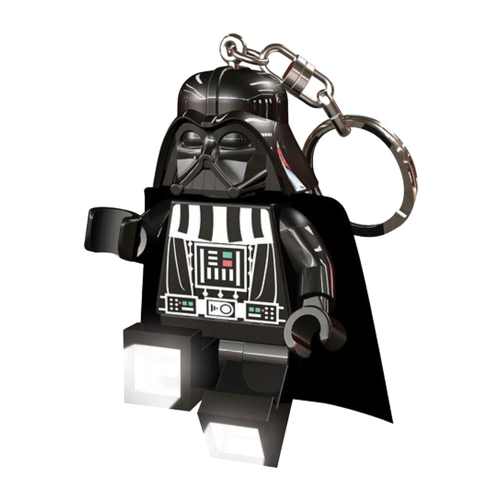 LEGO Brelok do kluczy z latarką LEGO® Star Wars™ Darth Vader™, czarny