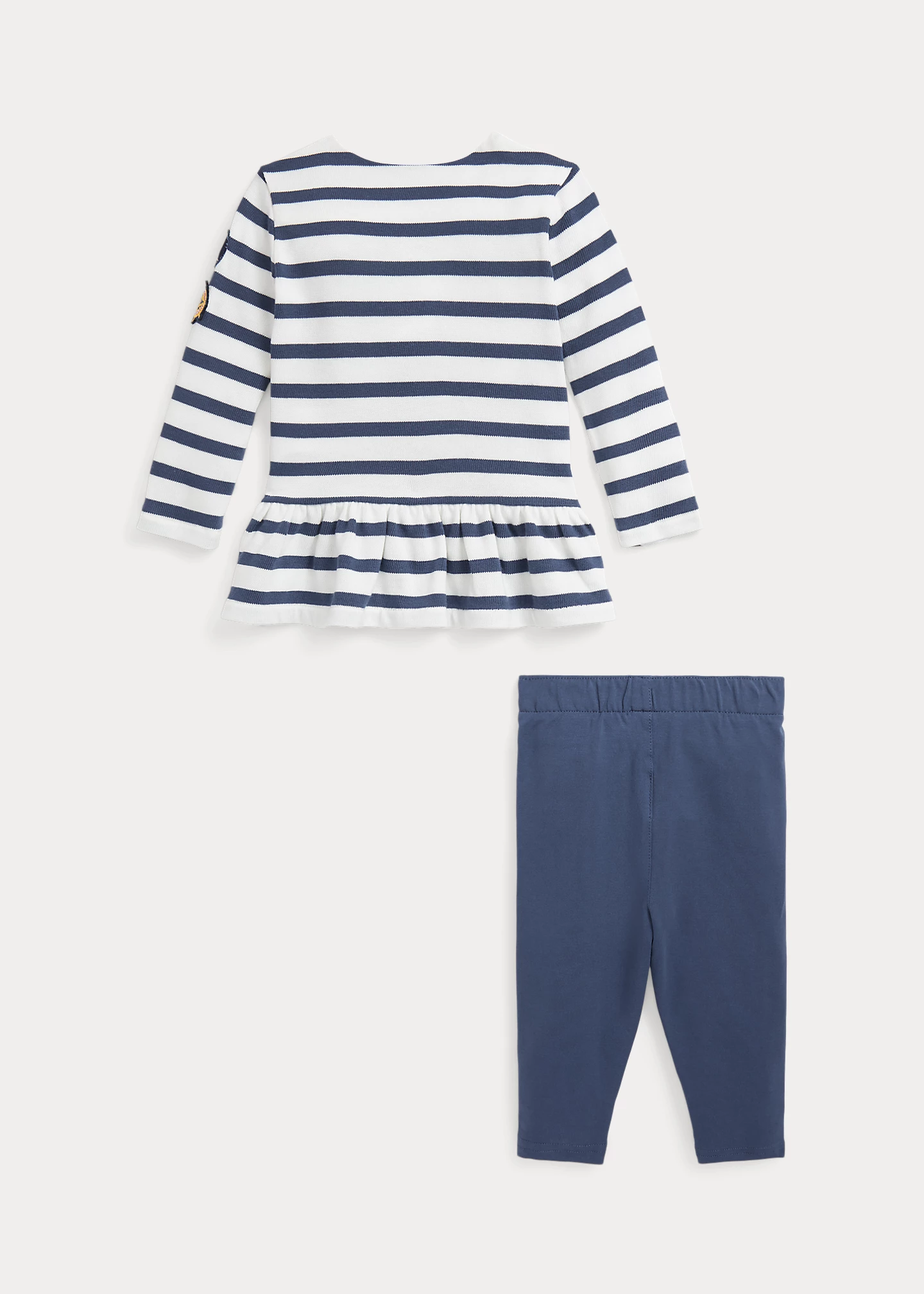 Striped Jersey Tee & Legging Set