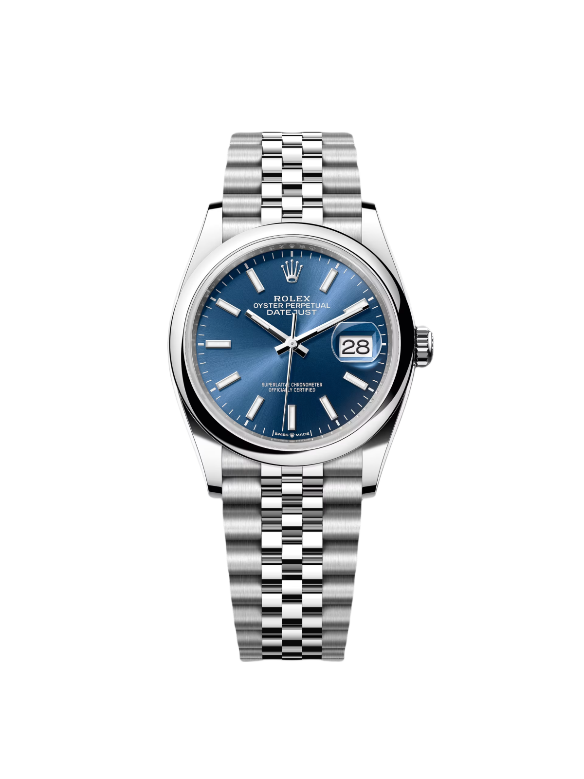 [2026 Mirror Grade]RLX  Datejust 36mm 126200 Stainless Steel Blue Dial Oyster Watch