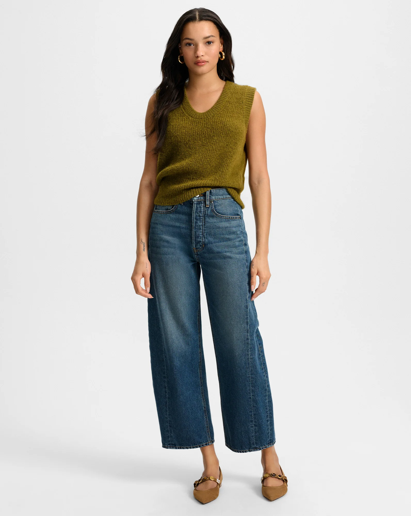 Jovana Mohair Sweater Vest
