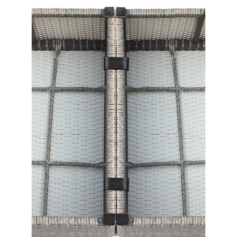 Dayse Wicker/Rattan 8 - Person Seating Group with Cushions