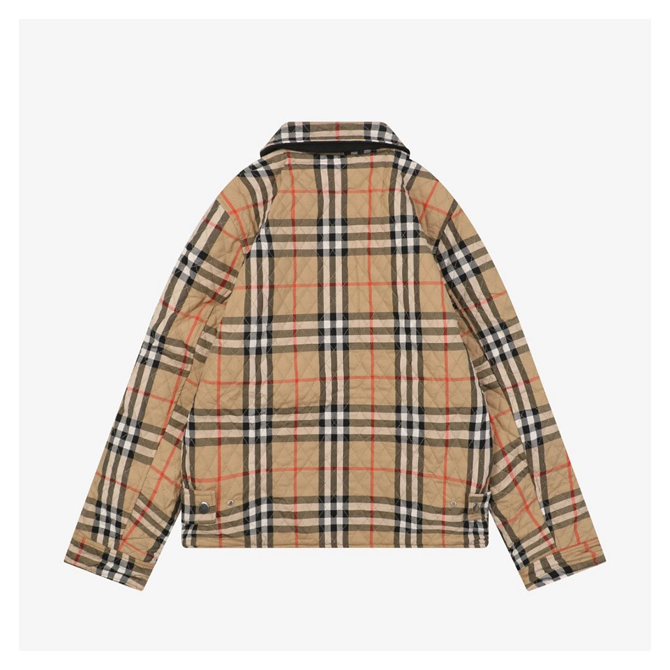 BBry Reversible Quilted Check Jacket