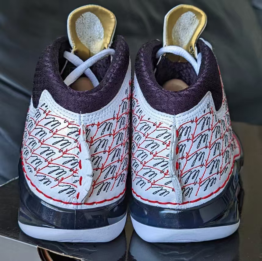 Air Jordan 23 OG "White / Black — Varsity Red"