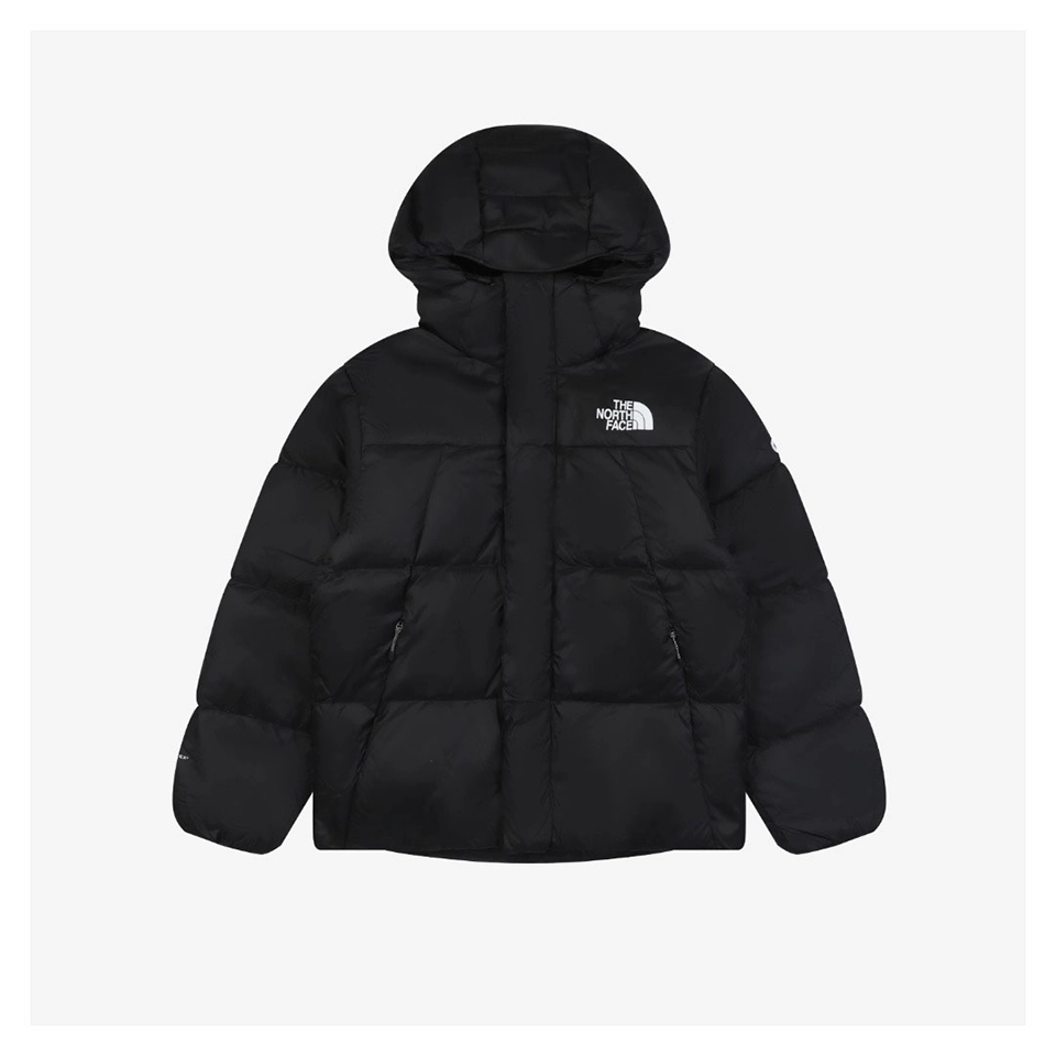 TNF Cloud Down Hooded Jacket (Beige/Black)