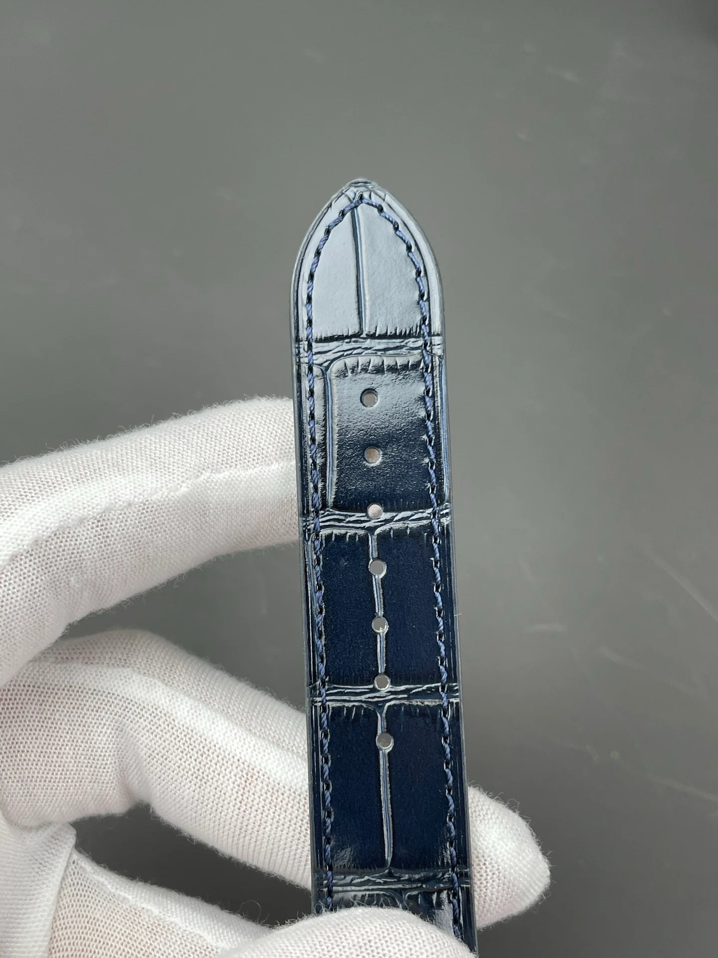 Patek 6102R Starry Sky with Square Diamond Bezel, Blue Dial