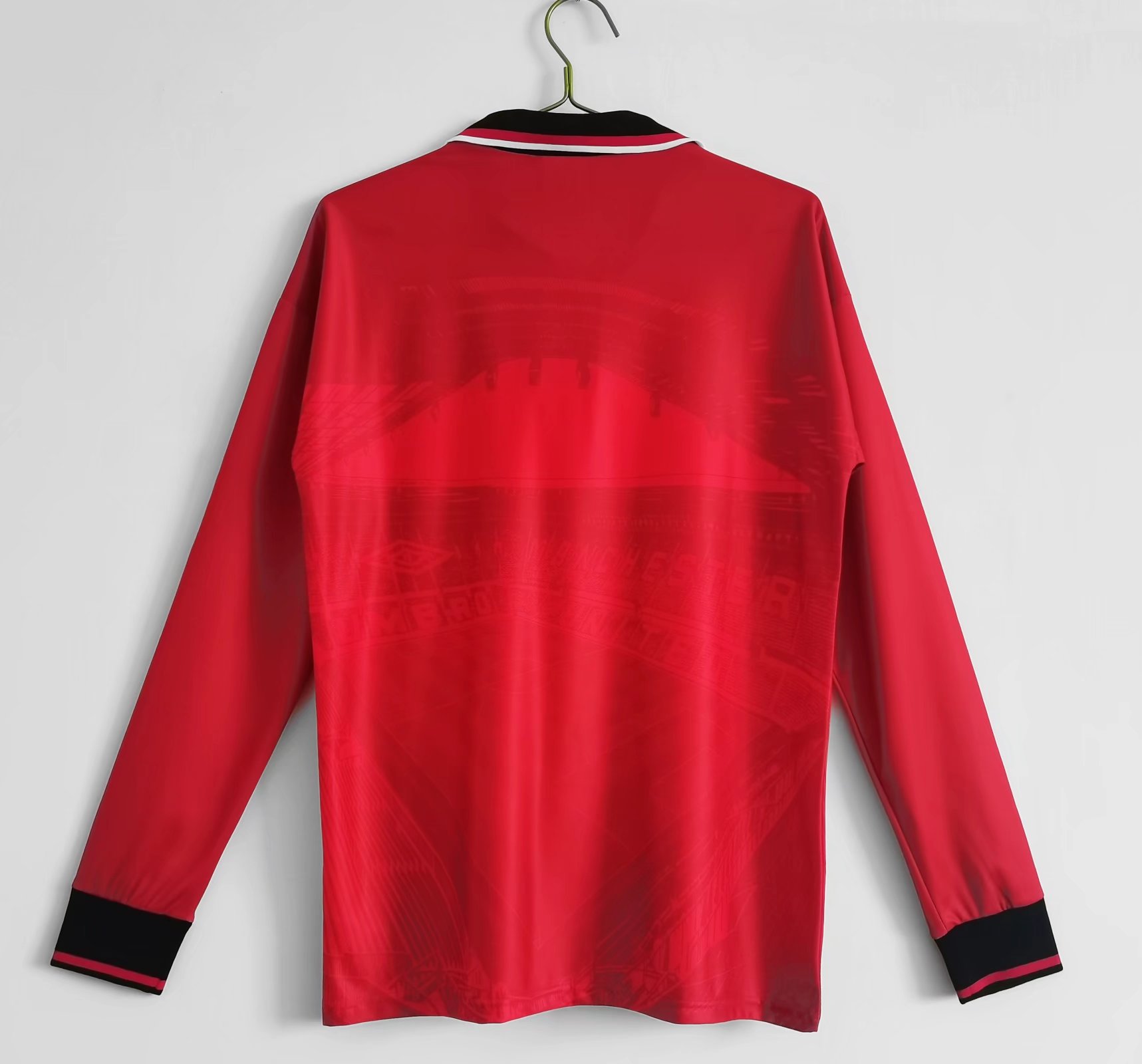 Manchester United Retro Home Long Sleeve Football Jersey Shirt 1994/96