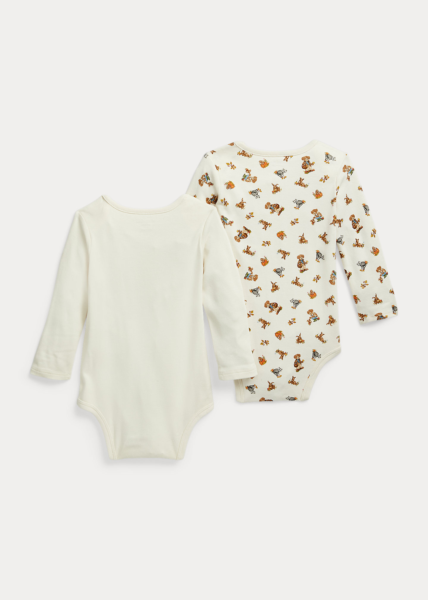 Polo Bear Cotton Bodysuit 2-Pack