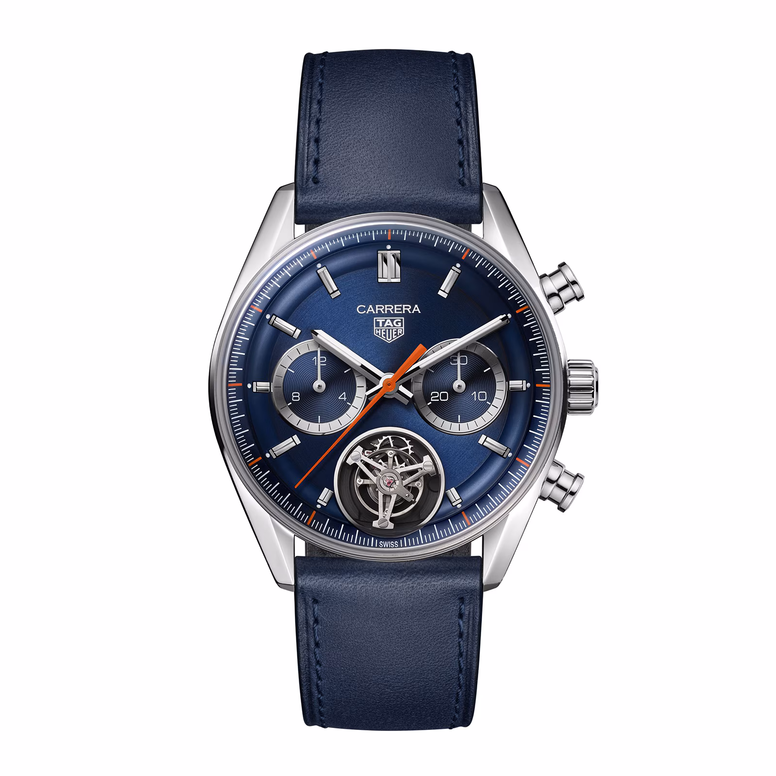 [2026 Mirror Grade]TAG Heuer Carrera Chronograph Tourbillon 42mm Mens Watch CBS5010.FC6543