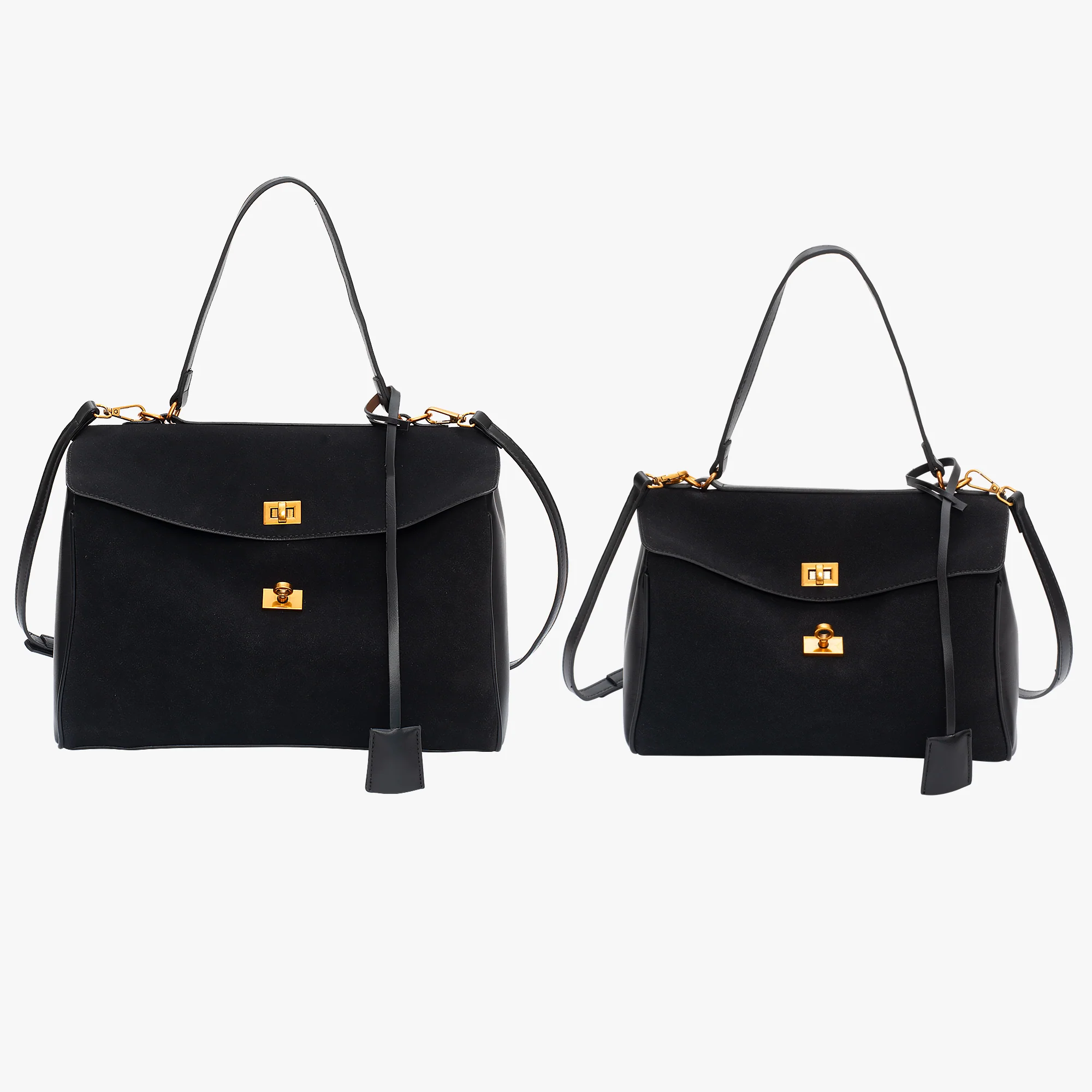 Suede Tote