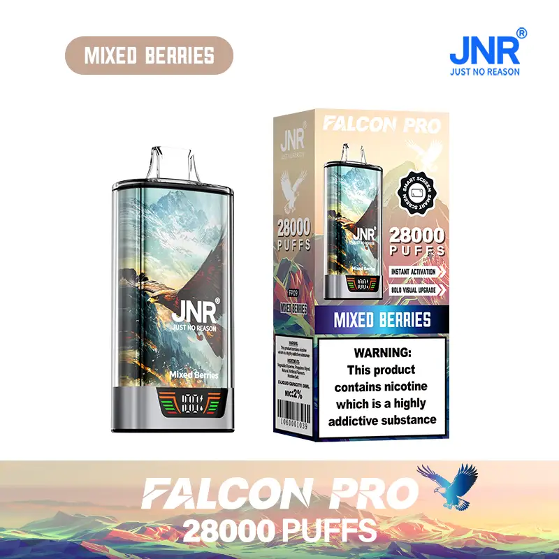 JNR - Falcon Pro - 28K - Disposable Vape - Mixed Berries