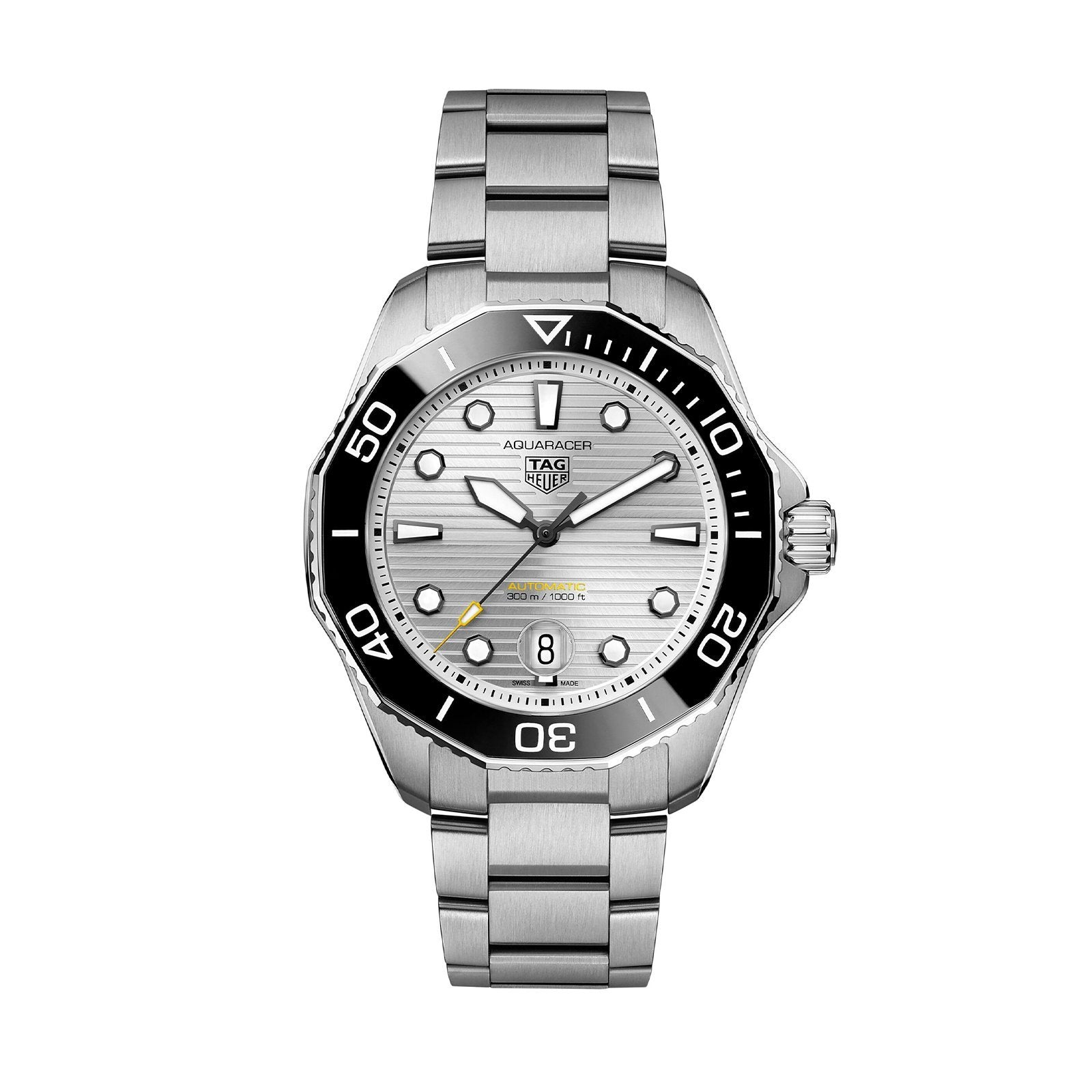 [2026 Mirror Grade]TAG Heuer Aquaracer Calibre 5 Automatic Mens Silver Steel Watch