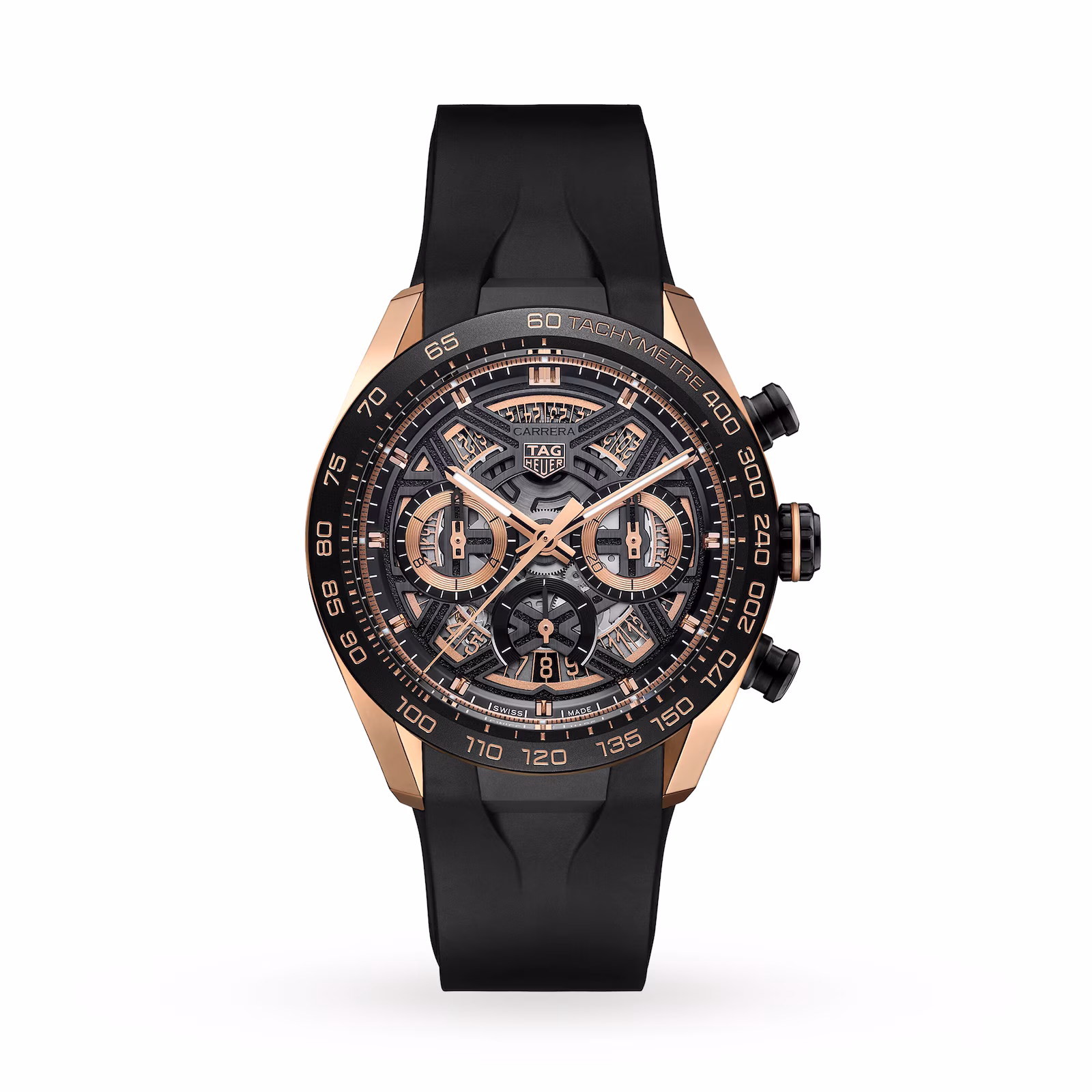 [2026 Mirror Grade]TAG Heuer Carrera Chronograph Extreme Sport 44mm Mens Watch Gold CBU2050.FT6273