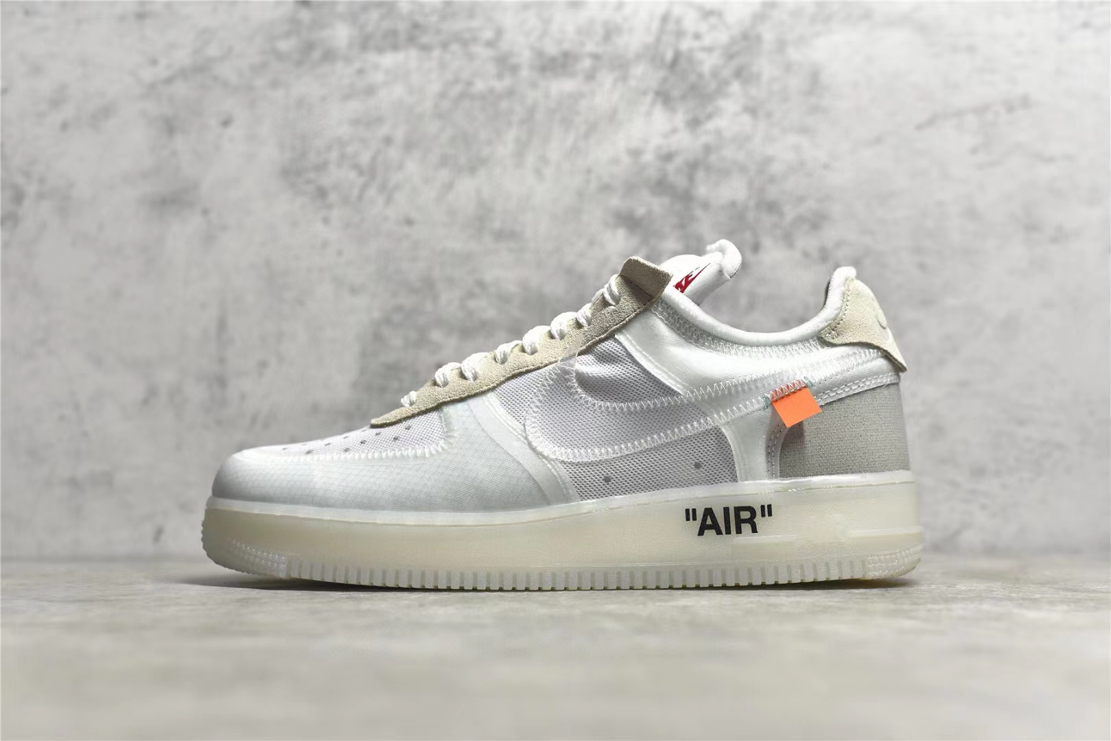 KO OFF-WHITE X AIR FORCE 1 LOW VIRGIL THE TEN AO4606-100