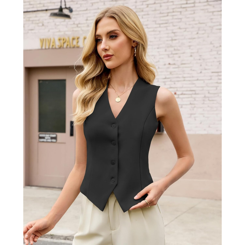 Tops for Women Sleeveless V Neck
