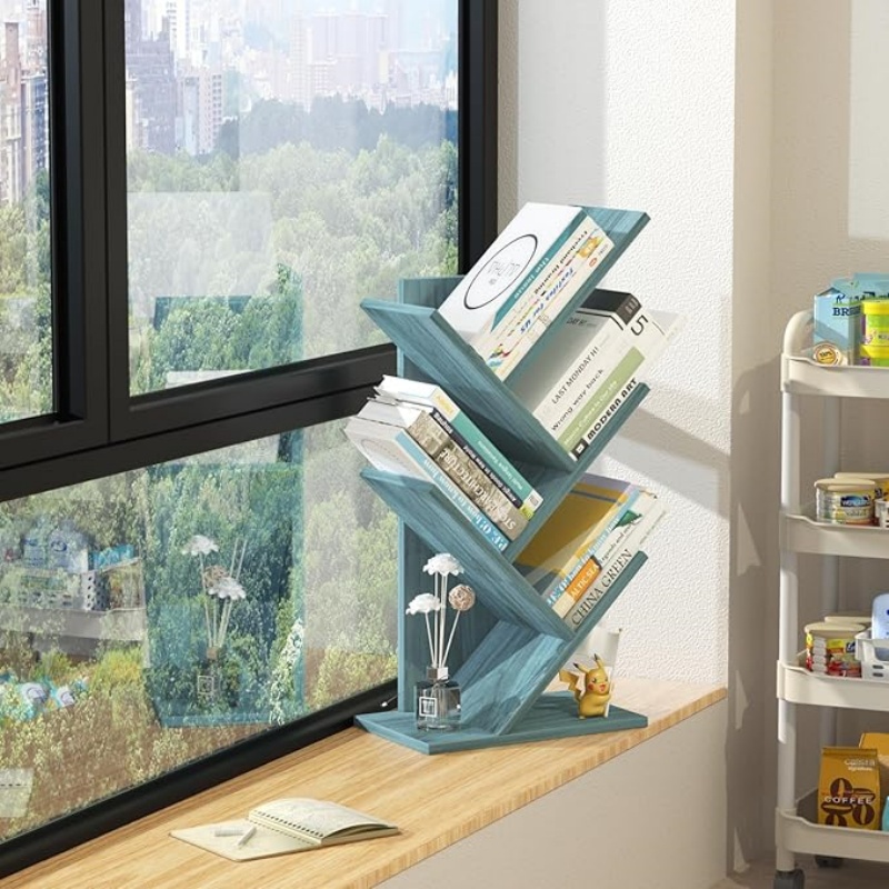 5 Tier Tree Book Shelf