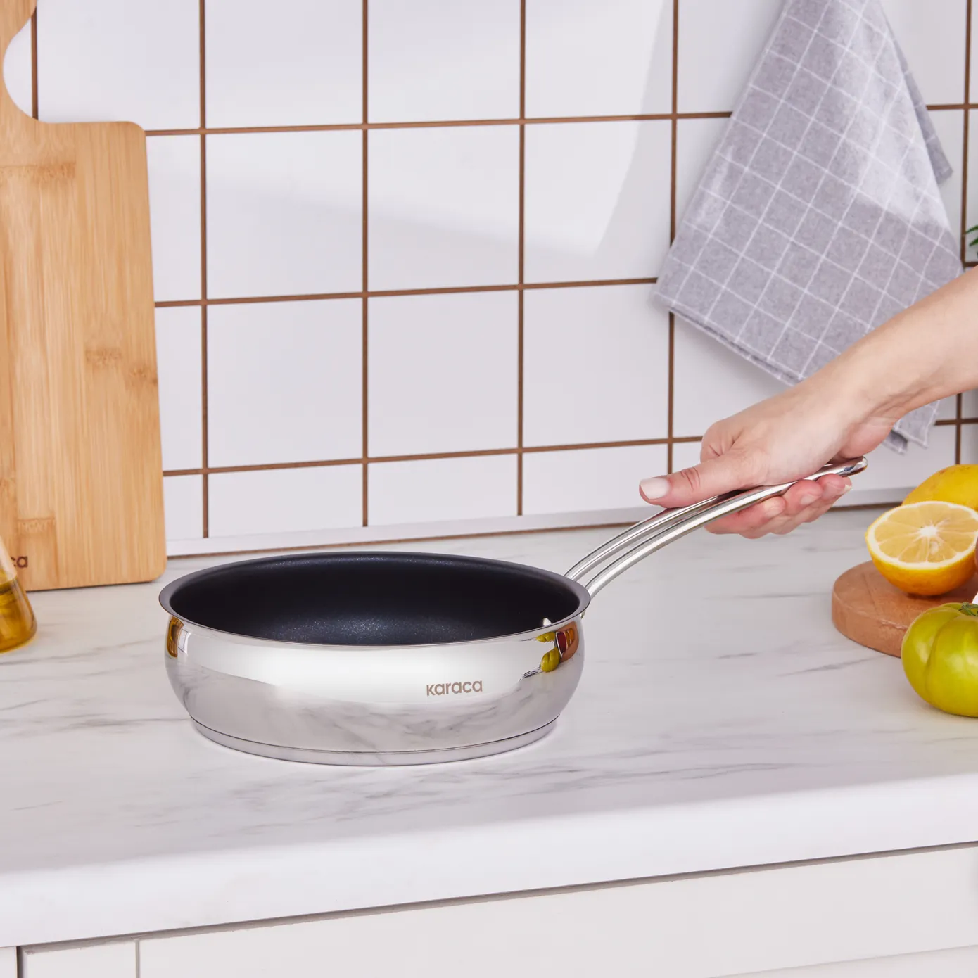 Poêle en acier Karaca Emirgan, 20 cm