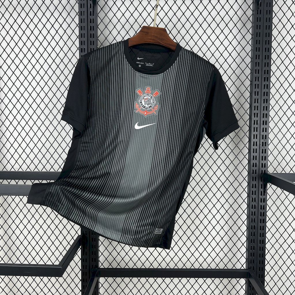 Corinthians Soccer Jersey Goalkeeper Custom Shirt 2025
