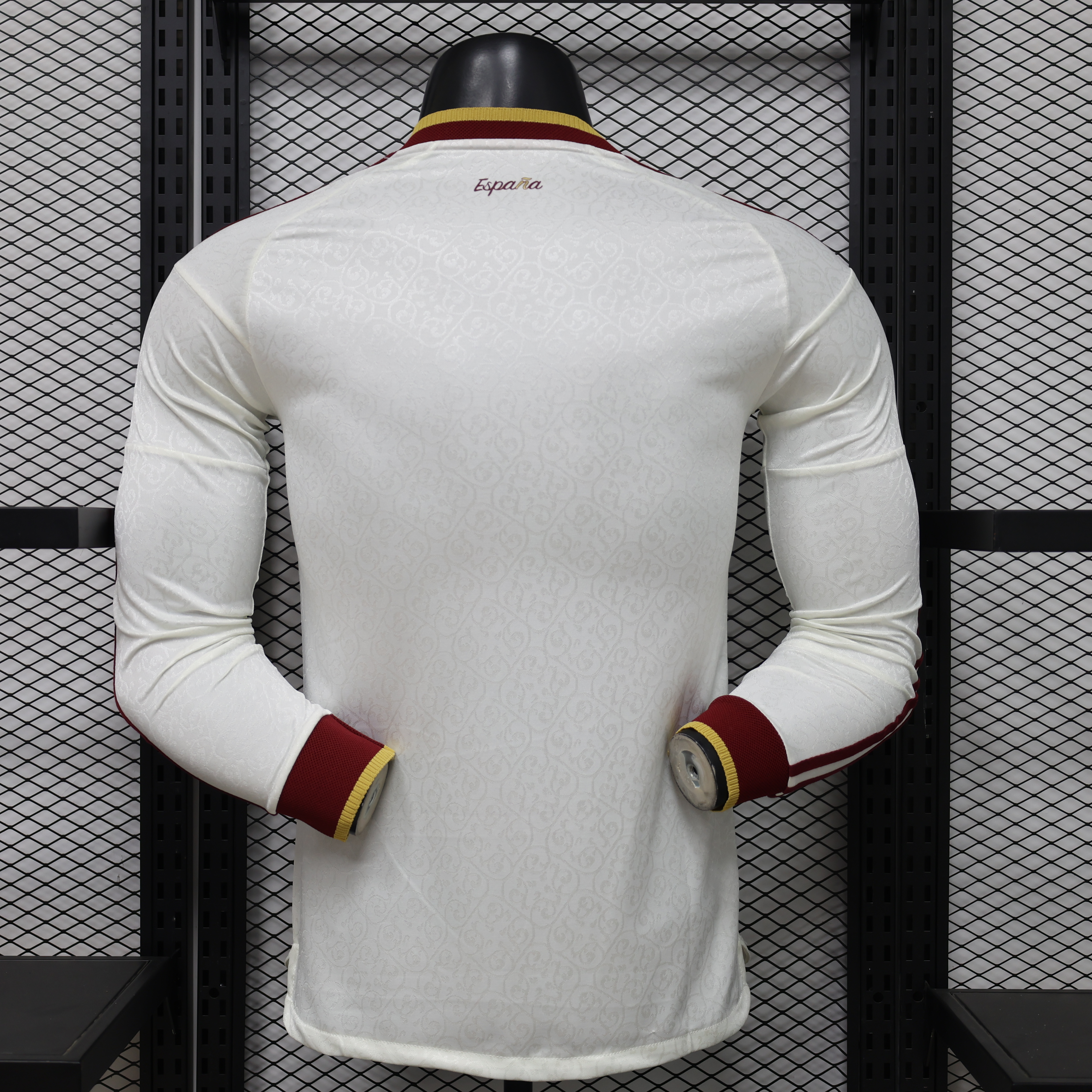 Spain 2026 World Cup Away Long-Sleeve Jersey (Player Version)