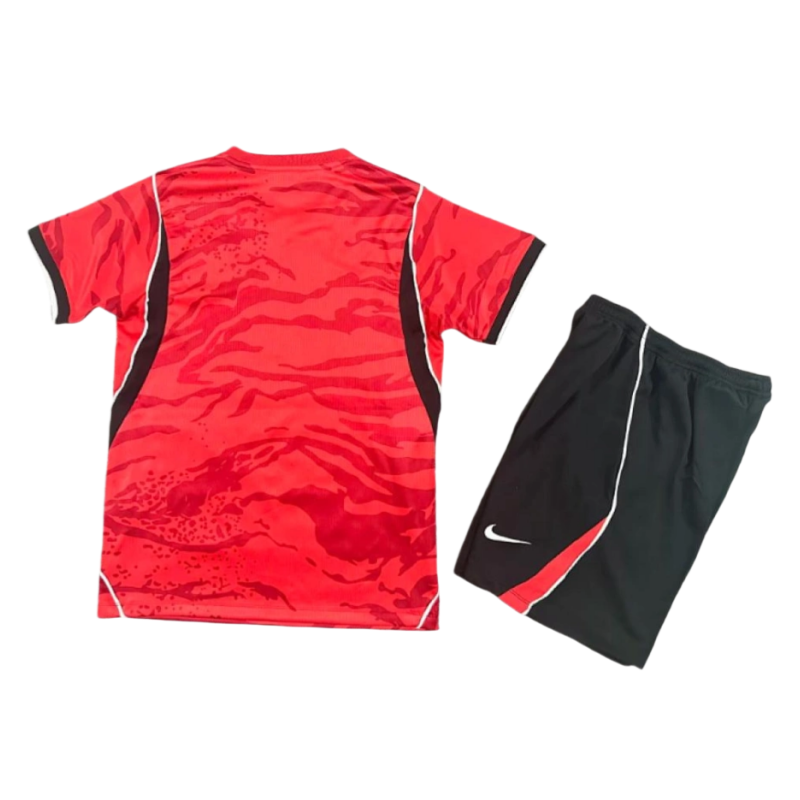Korea World Cup 2026 Home Kids Short Sleeve Kit & Jersey + Shorts Fan Version