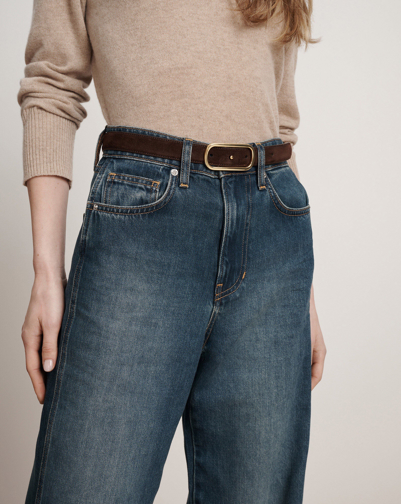 Loop Suede Belt