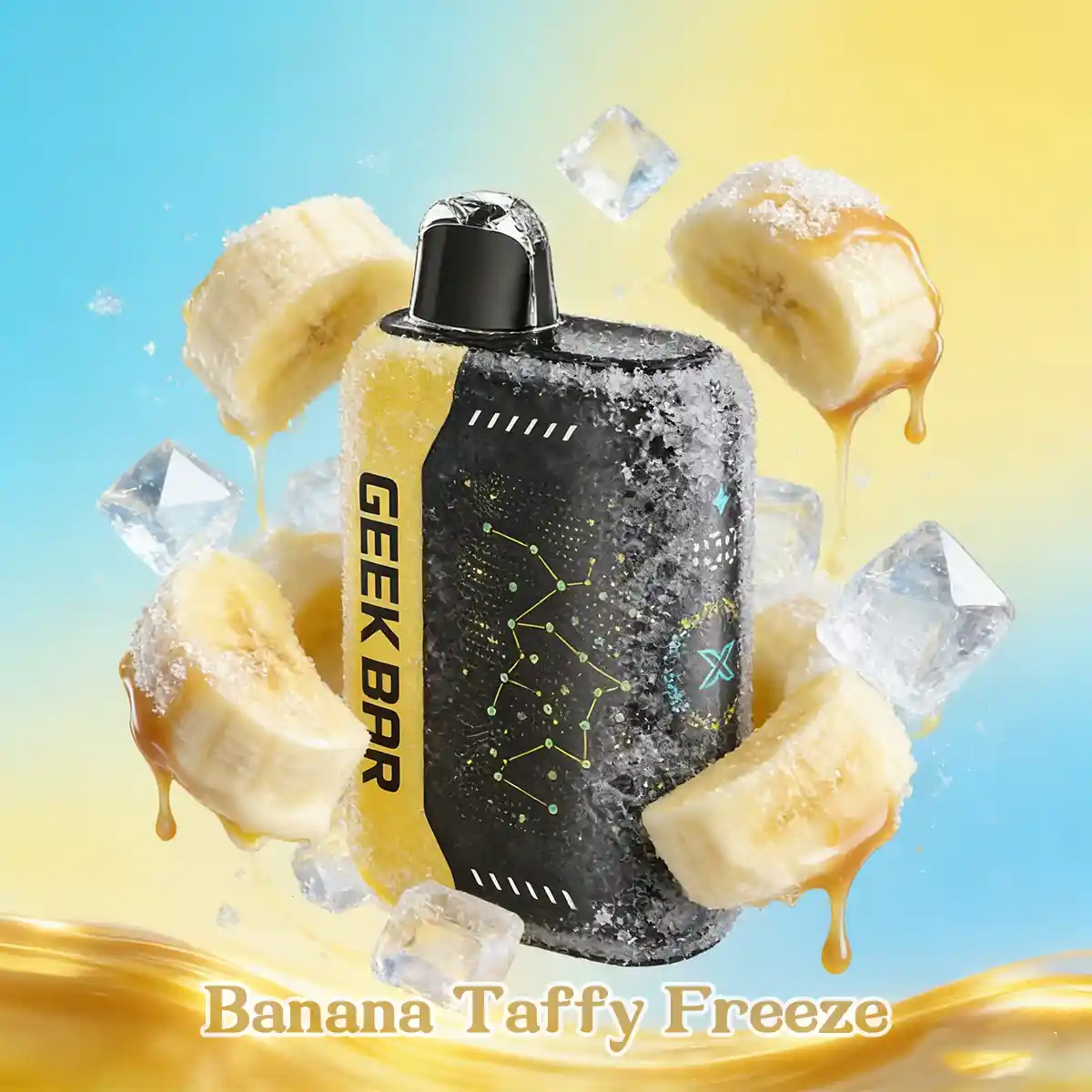 GEEK BAR PULSE X 25000 PUFFS - Banana Taffy Freeze