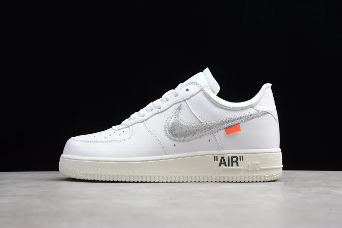 Conplex Con Off-White x MoMa x Air Force 1'07 Virgil White with Zip-Tie  AV5210-100